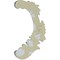 Ekena Millwork 4 1/2"W x 8 5/8"H x 1"P Zadlo Onlay, Left ONL04X08X01ZA-L - alternate 3
